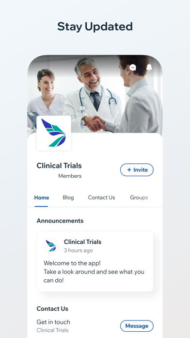 Wellness Clinical Research Screenshot