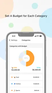 tiny savings: budget tracker iphone screenshot 3