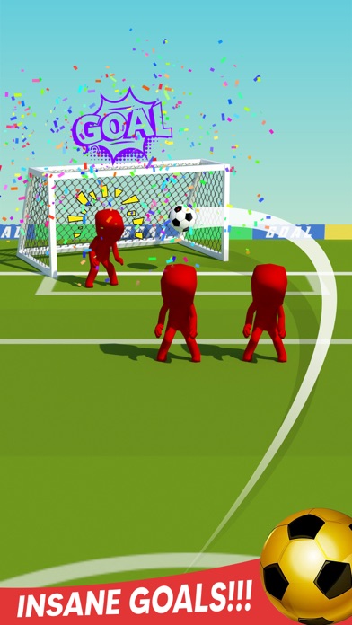 Crazy Goal Kick Soccer Penalty Screenshot
