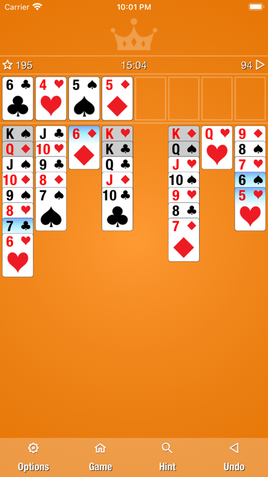 Simple Freecell Solitaire Screenshot