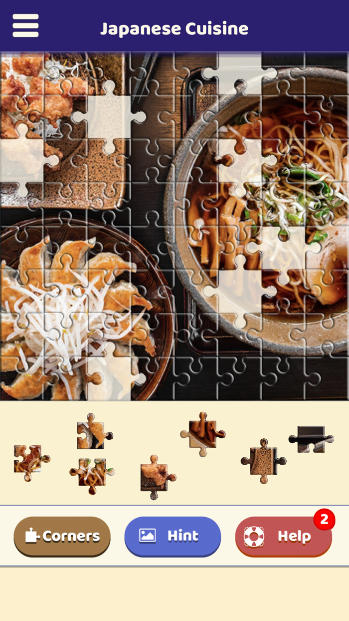 Japanese Cuisine Puzzle