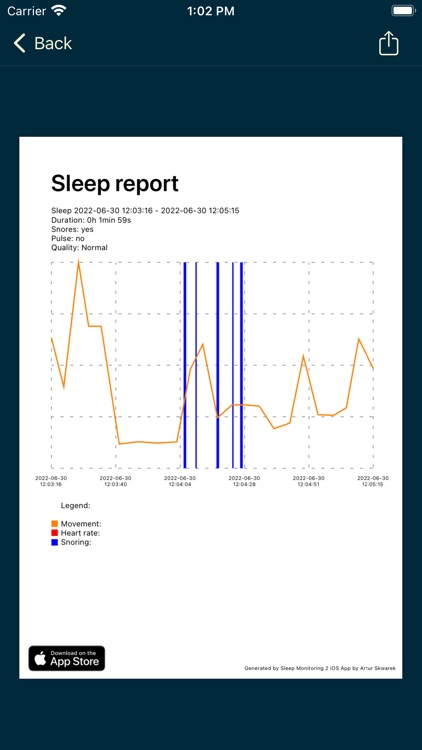 Sleep monitoring 2 screenshot-4