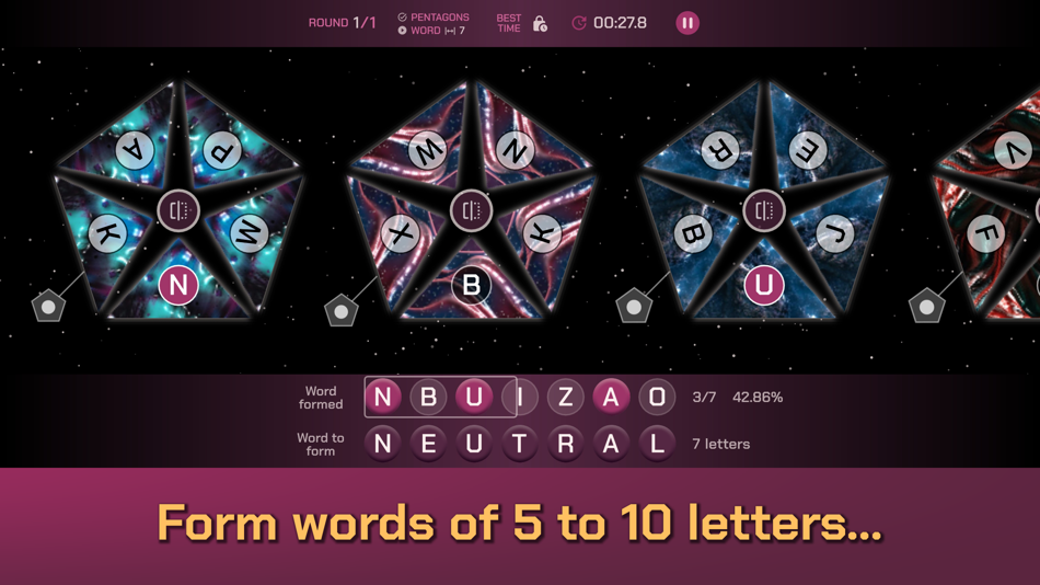 #5. Tokegon - Words+Polygons Game (iOS) 由: Kovalia