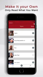boxing news & match results iphone screenshot 4