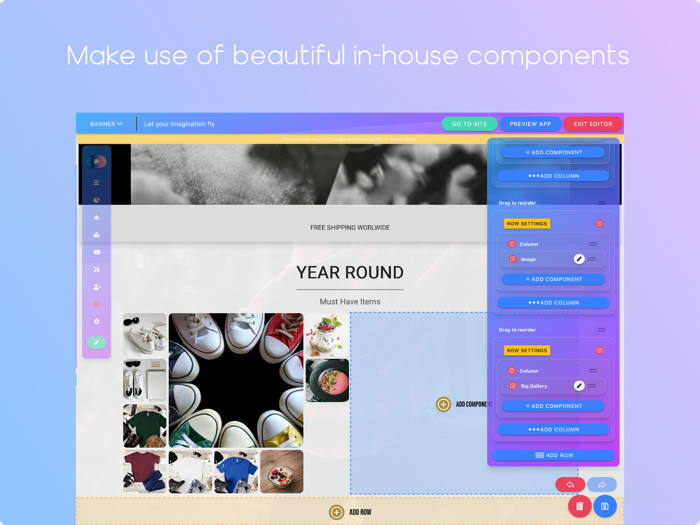 Builderly Site and App builder