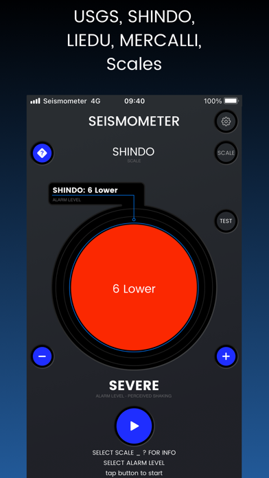 Screenshot #2 pour Seismometer - Earthquake Alarm