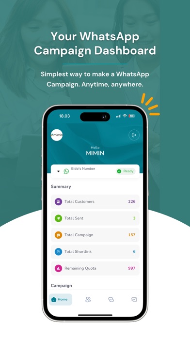 Mimin Campaign Screenshot