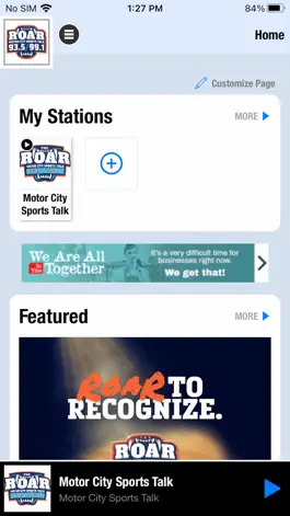 Game screenshot The Roar-Sports Talk 93.5/99.1 mod apk