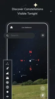 satellite tracker - night star iphone screenshot 2