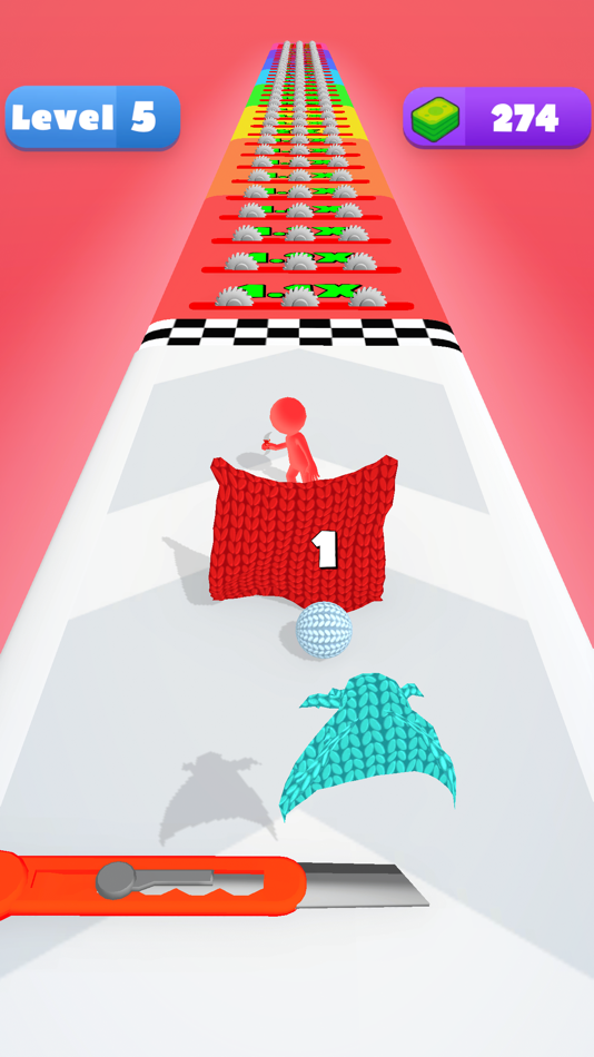 #8. Fabric Stack! (iOS) 来自: Piziz Games