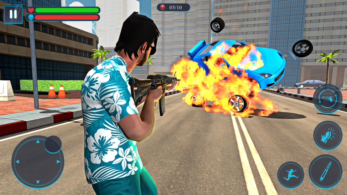Gangster Crime City 3D Games