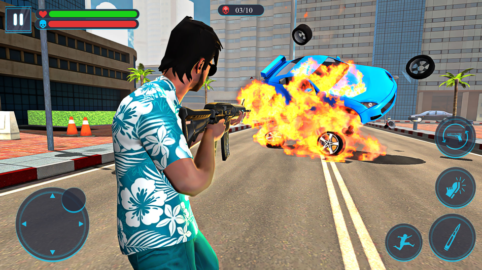 Gangster Crime City 3D Games - 1.8 - (iOS)