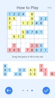 sudoku block-math puzzle game iphone screenshot 3