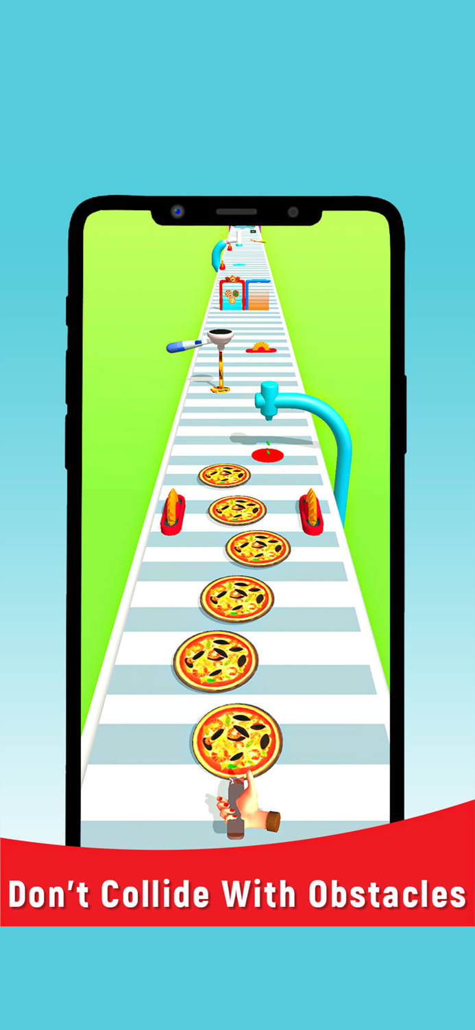 Pizza Long Stack Maker 3D