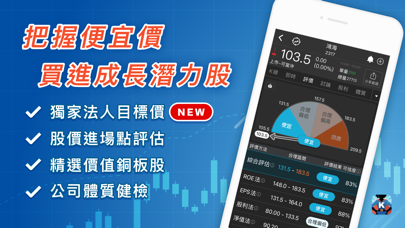 存股價值K線-基本面就看價值K線 Screenshot