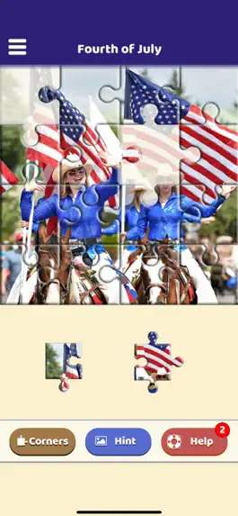 Game screenshot Fourth of July Puzzle apk