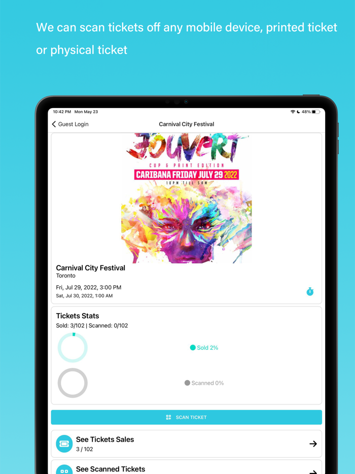 The Ticketport Check-in App