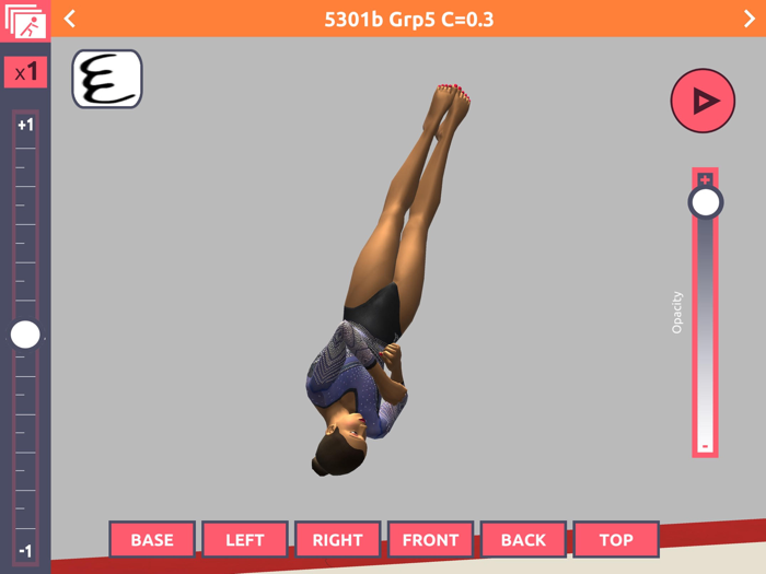 3D Gym Women - FB Curves