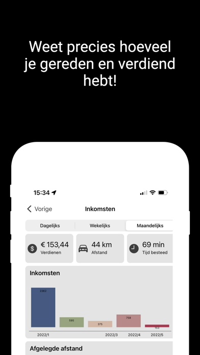 UrbanCab - Taxichauffeur app Screenshot