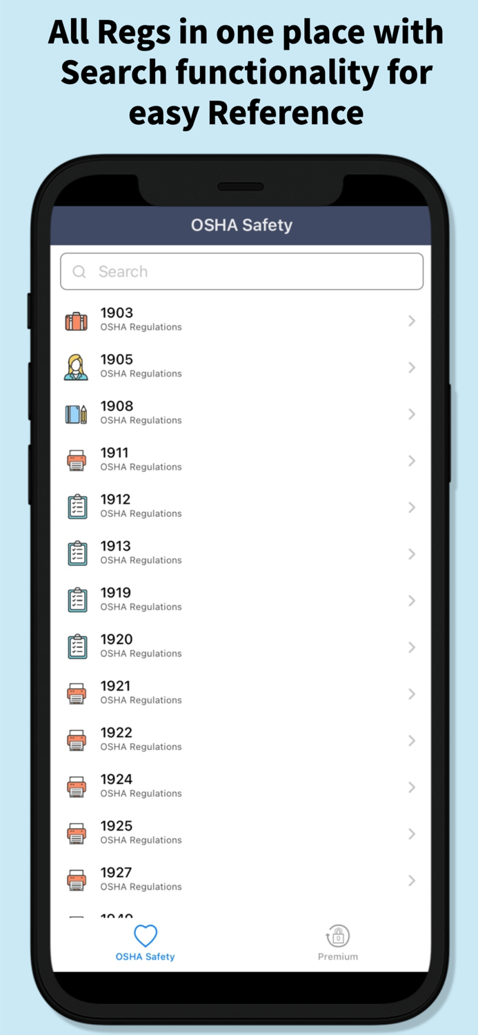 OSHA Safety Regulations