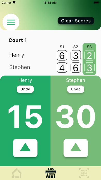 Microframe Tennis Screenshot