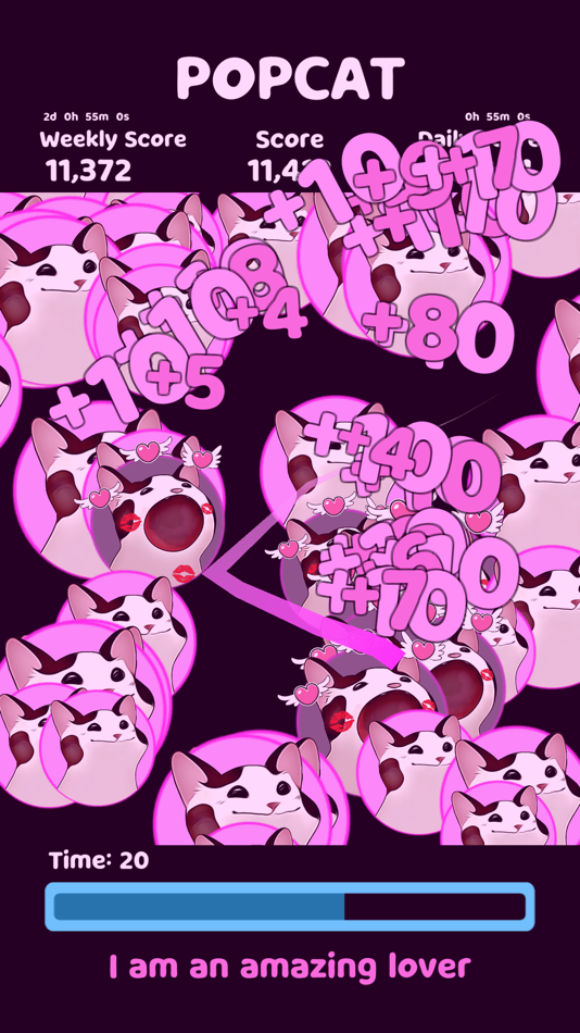 #5. PopCat Slash (iOS) 由: Kai Yan Lee