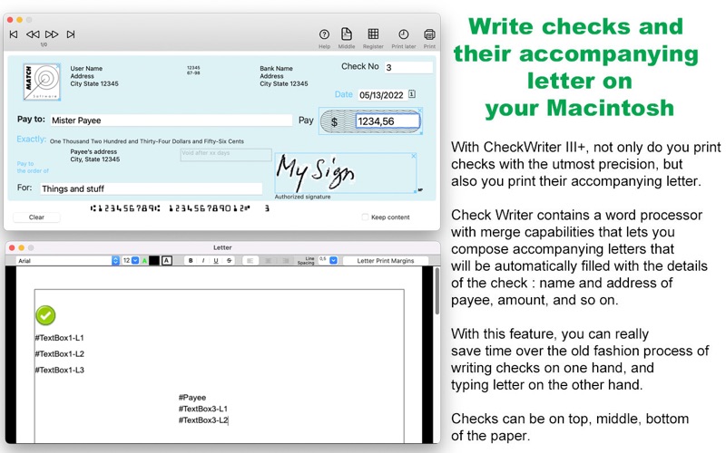 How to cancel & delete check writer lll+ 3