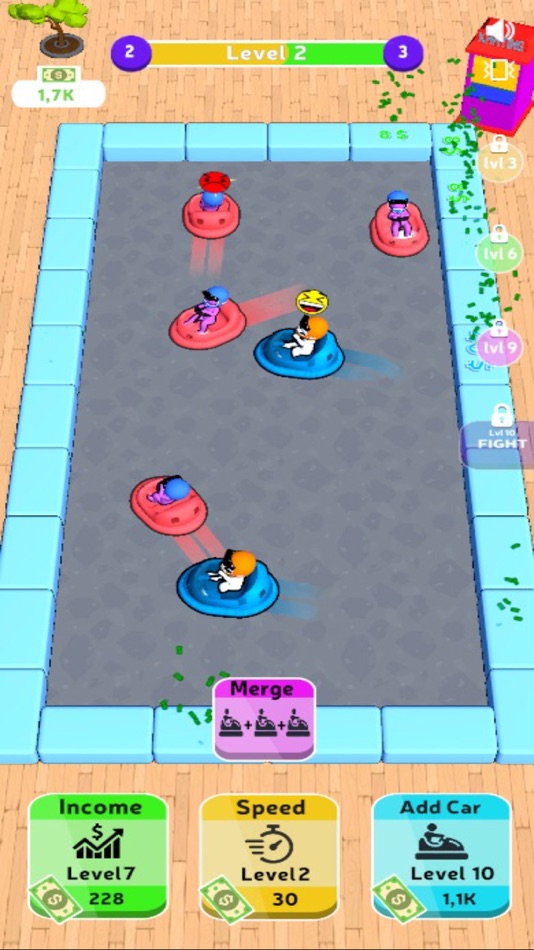#3. Bumper Merge (iOS) 由: Utku Yazici