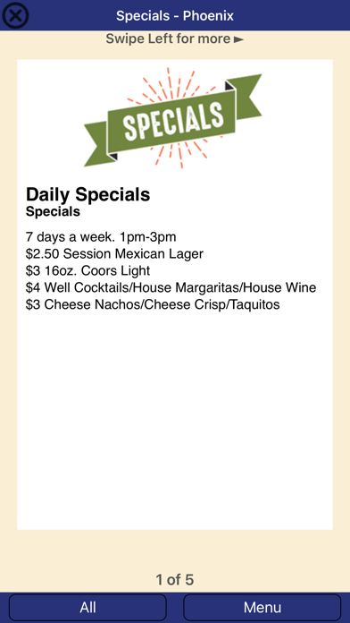 Blue Agave Mexican Cantina Screenshot