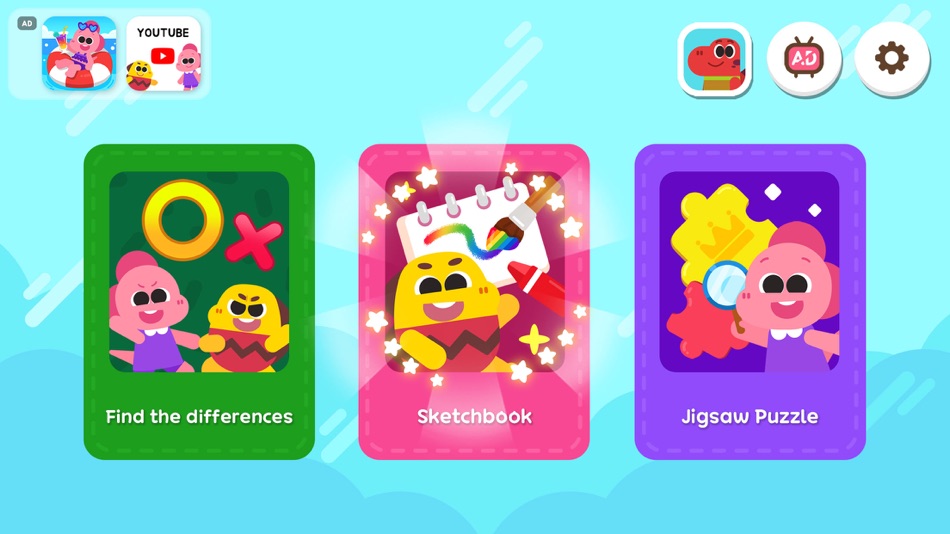 #1. Cocobi Coloring & Games (iOS) By: KIGLE Inc.