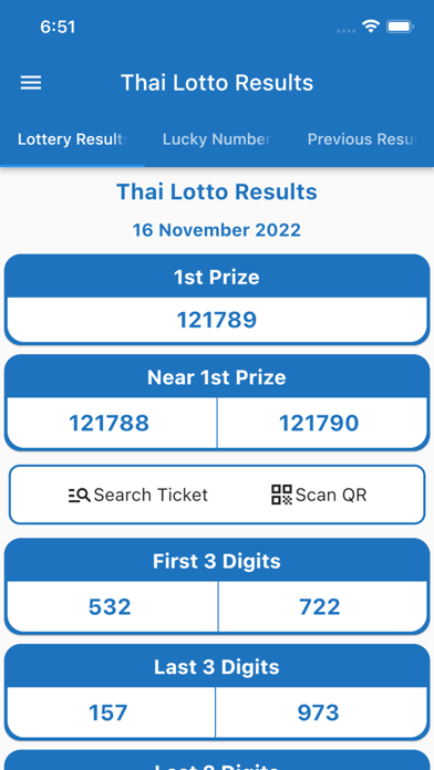 Thai Lotto Resultsのおすすめ画像1