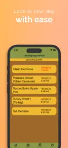 Thanksgiving Planner screenshot #3 for iPhone