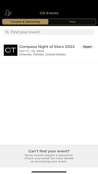 Compass Events Screenshot