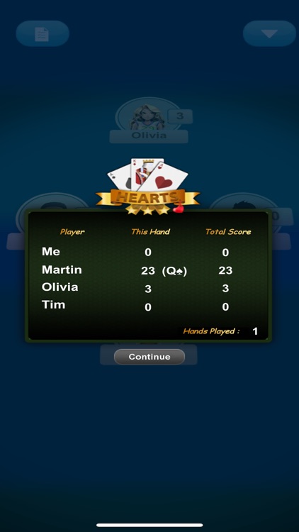 Hearts Card Game Classic