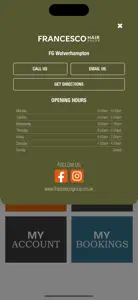 Francesco Hair Salons screenshot #3 for iPhone