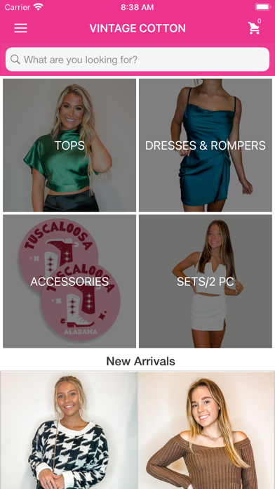 Vintage Cotton Boutique Screenshot 1 - AppWisp.com Vintage Cotton Boutique Screenshot 1 - AppWisp.com