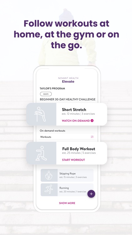 Novant Health Elevate App screenshot-3