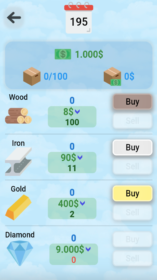 #1. Profit Game (iOS) 由: Horea Bucerzan