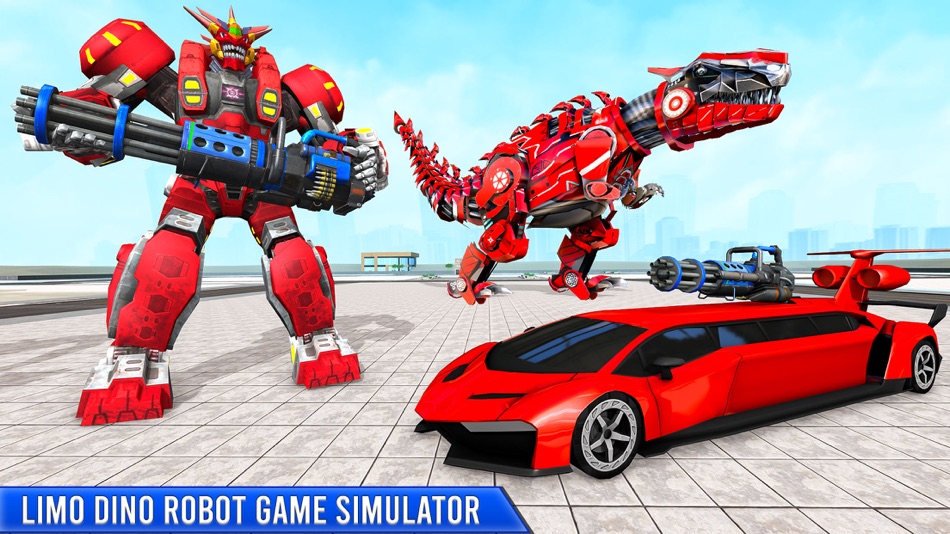 #5. Dino Robot Transform Limo Car (iOS) 由: Numan Javed