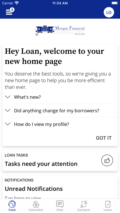 Morgan Financial: My Mortgage Screenshot