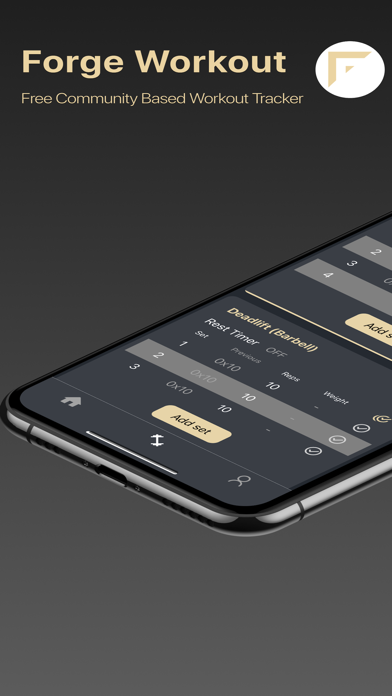 Forge - Workout Tracker Screenshot