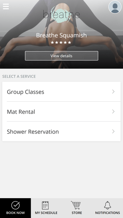 Breathe Fitness Screenshot