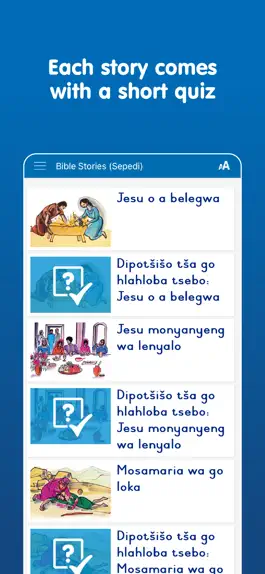 Game screenshot Bible Stories (Sepedi) hack