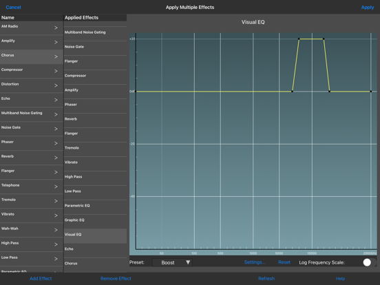 Express Mix Multitrack Mixer iPad screenshot 4 - Music app