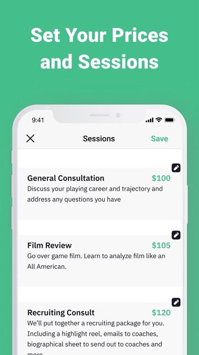 Athlete Coach App Screenshot