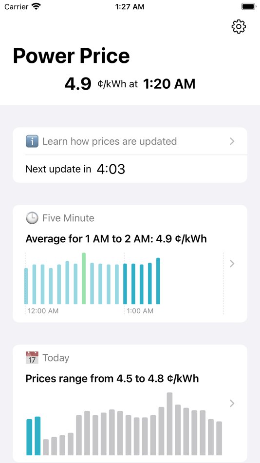 #1. Power Price (iOS) By: Ryan P Ziolko