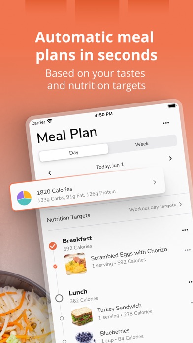 Eat This Much - Meal Plannerのおすすめ画像1