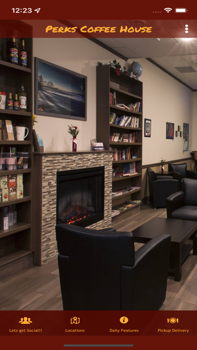 Perks Coffee House Screenshot