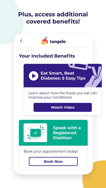Tangelo - Get Food Prescribed! screenshot-5