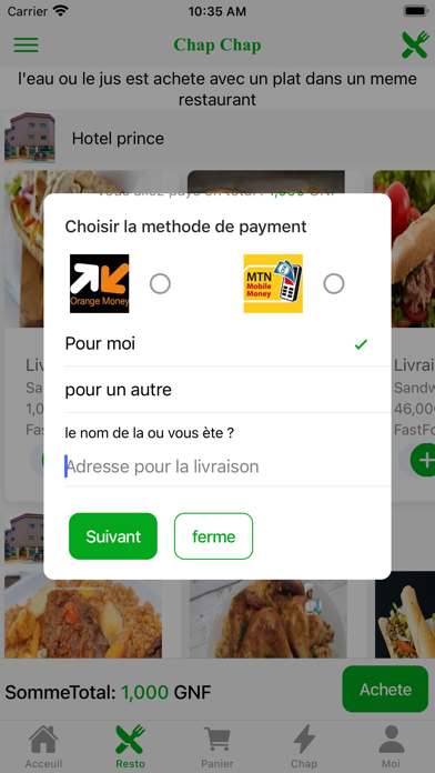 Chap Chap Guinee Screenshot